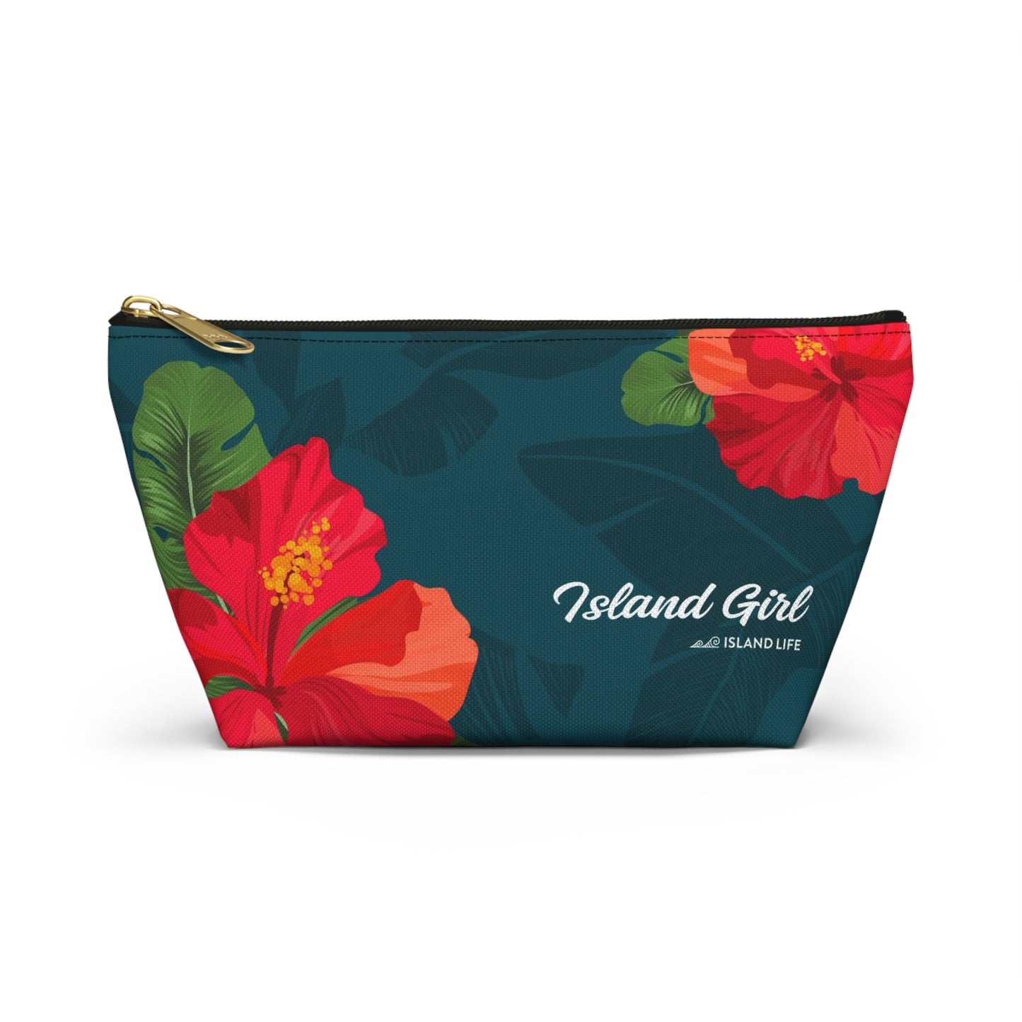 Island Girl Teal Accessory Pouch