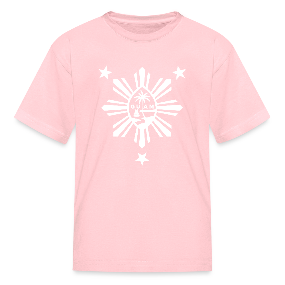 Guam Philippines Youth Kids' T-Shirt - pink