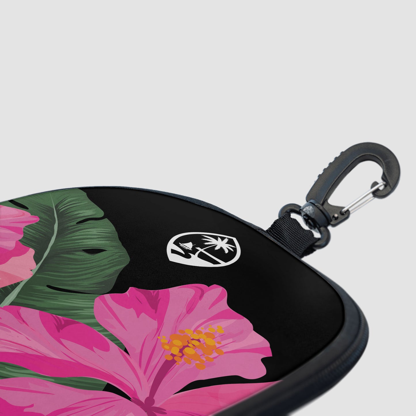 Guam Pink Hibiscus Paradise Pickleball Paddle Cover