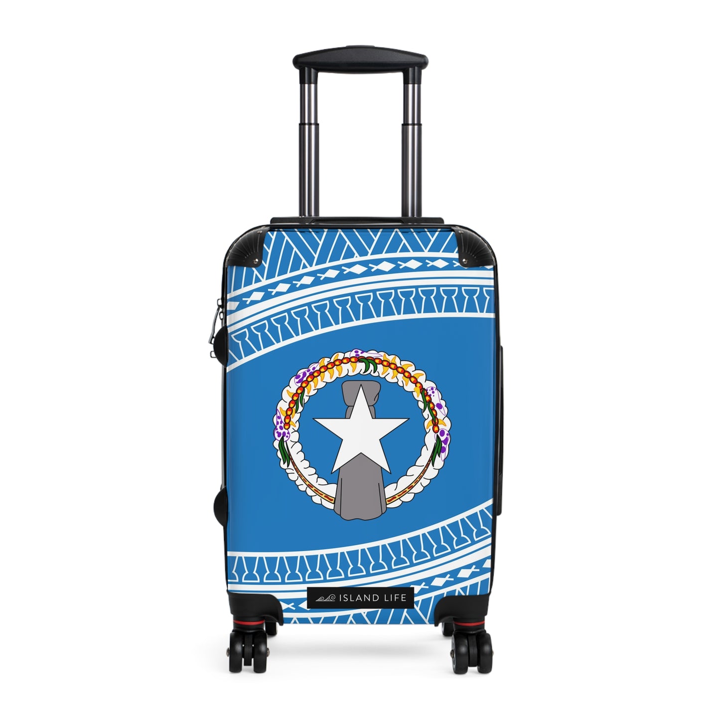 CNMI Flag Tribal Carry On Cabin Suitcase