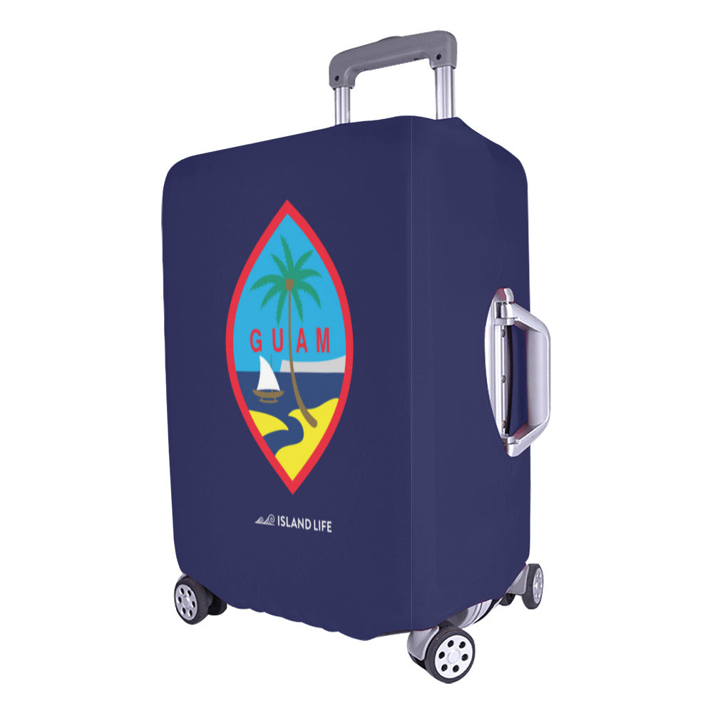 Guam Flag Luggage Cover