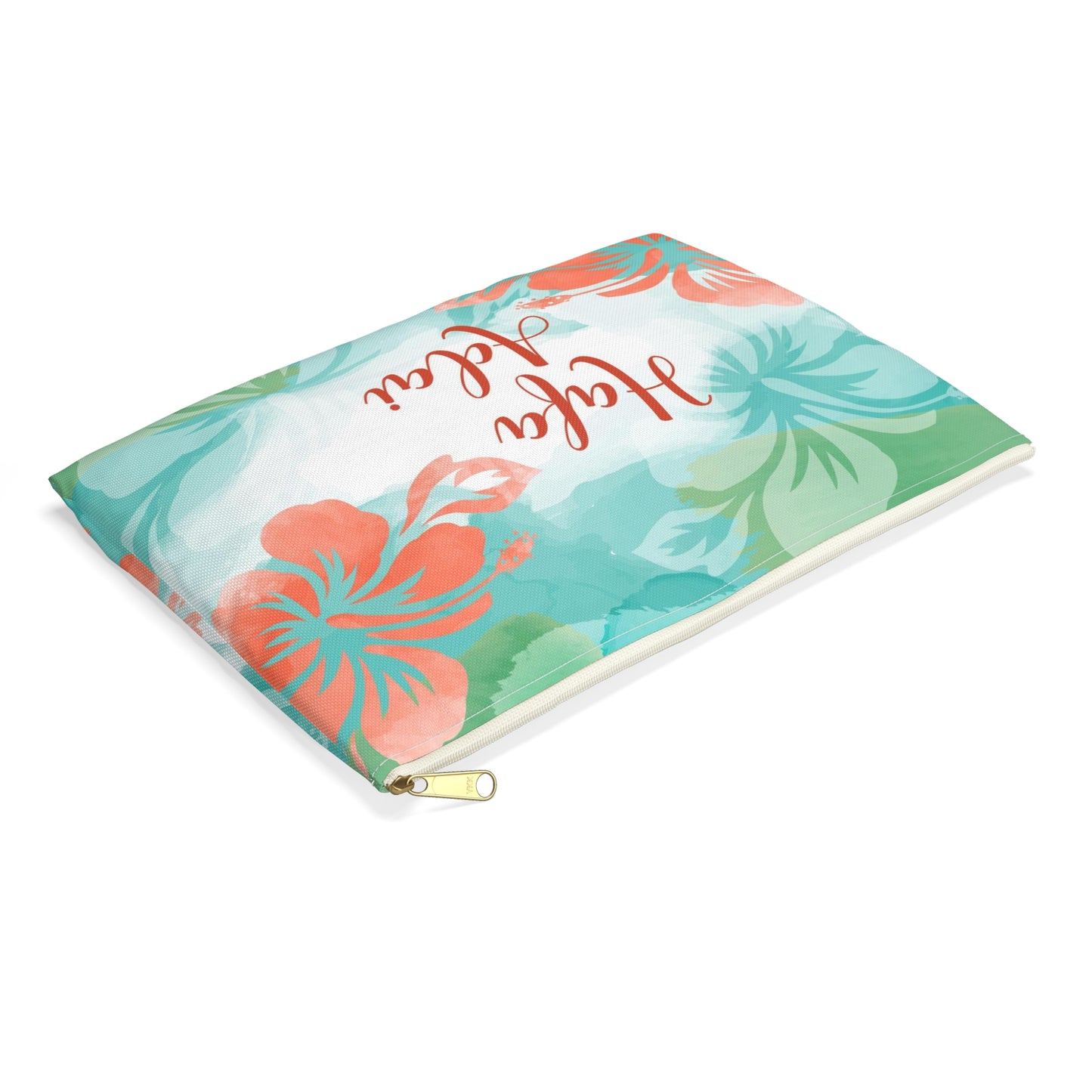 Hafa Adai Guam Chamorro Hibiscus Accessories Carry All Pouch