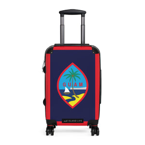Guam Flag Carry On Cabin Suitcase