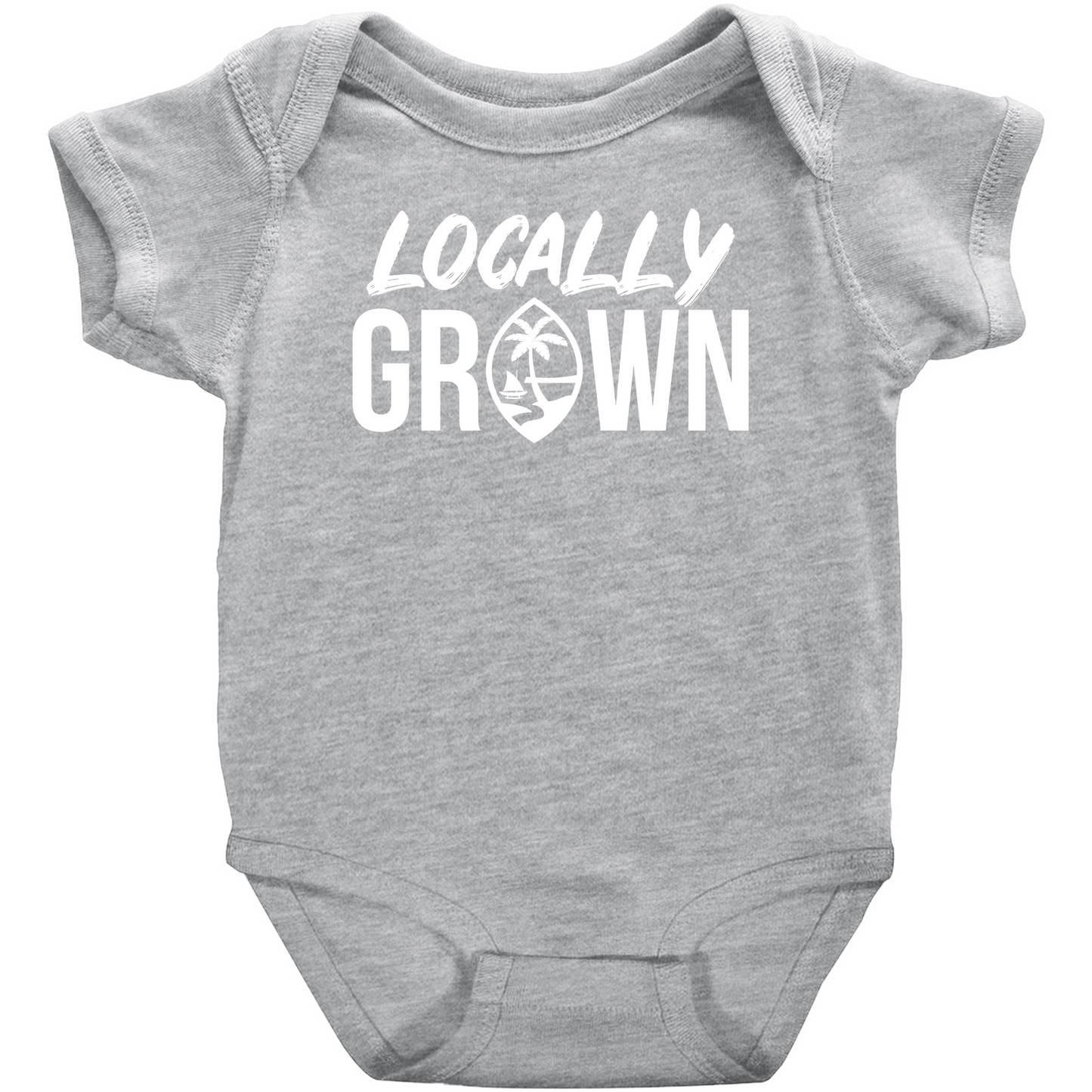 Locally Grown Guam Baby One Piece Bodysuit