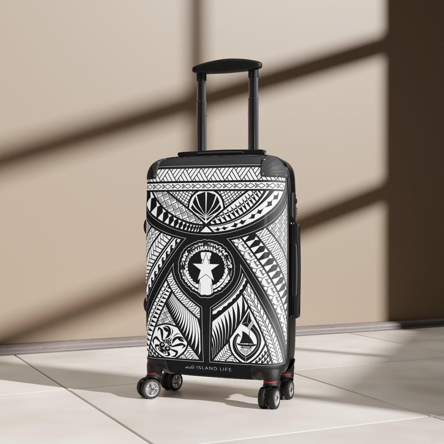 CNMI Marianas Tribal Carry On Cabin Suitcase