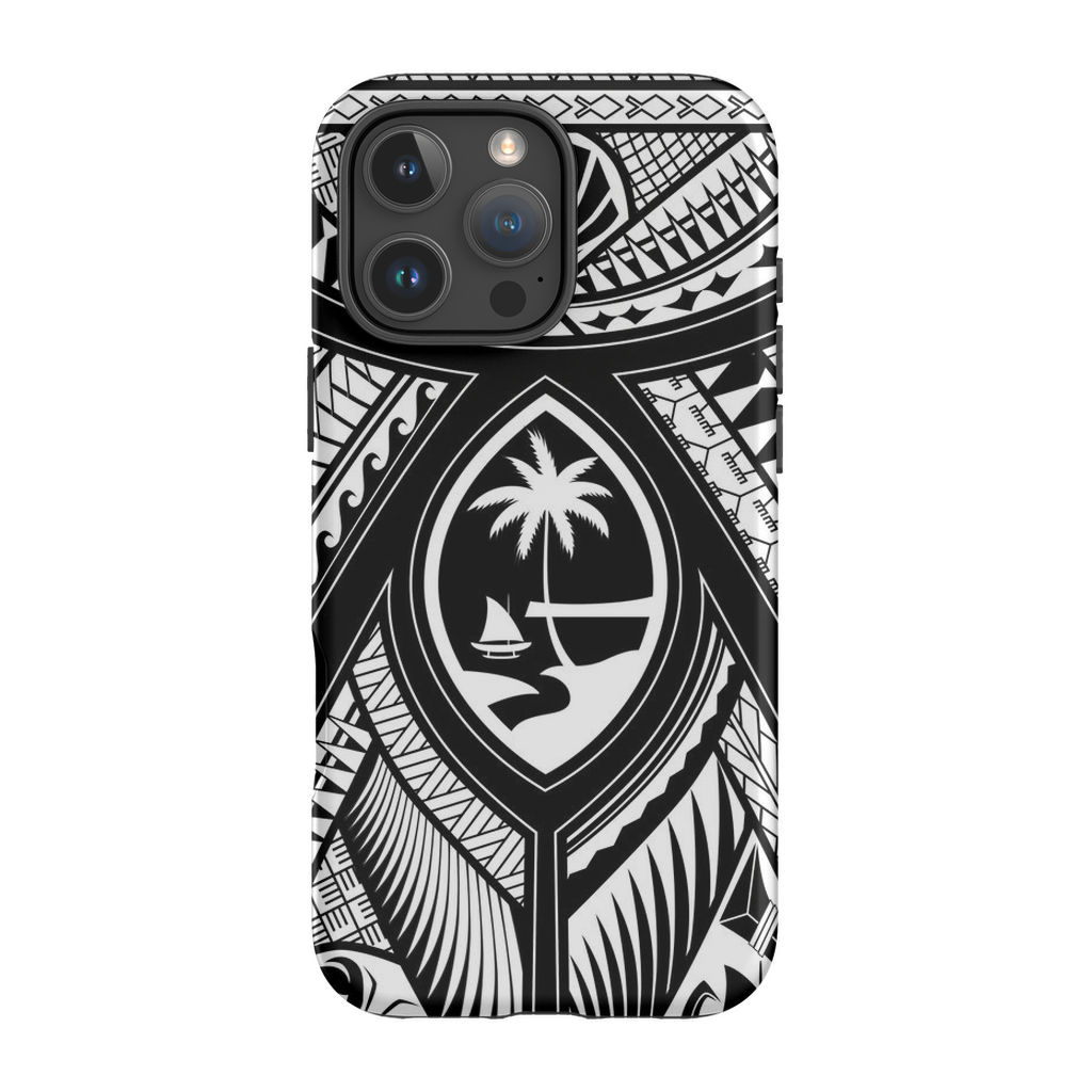 Guahan Tribal Premium Glossy Tough Phone Case