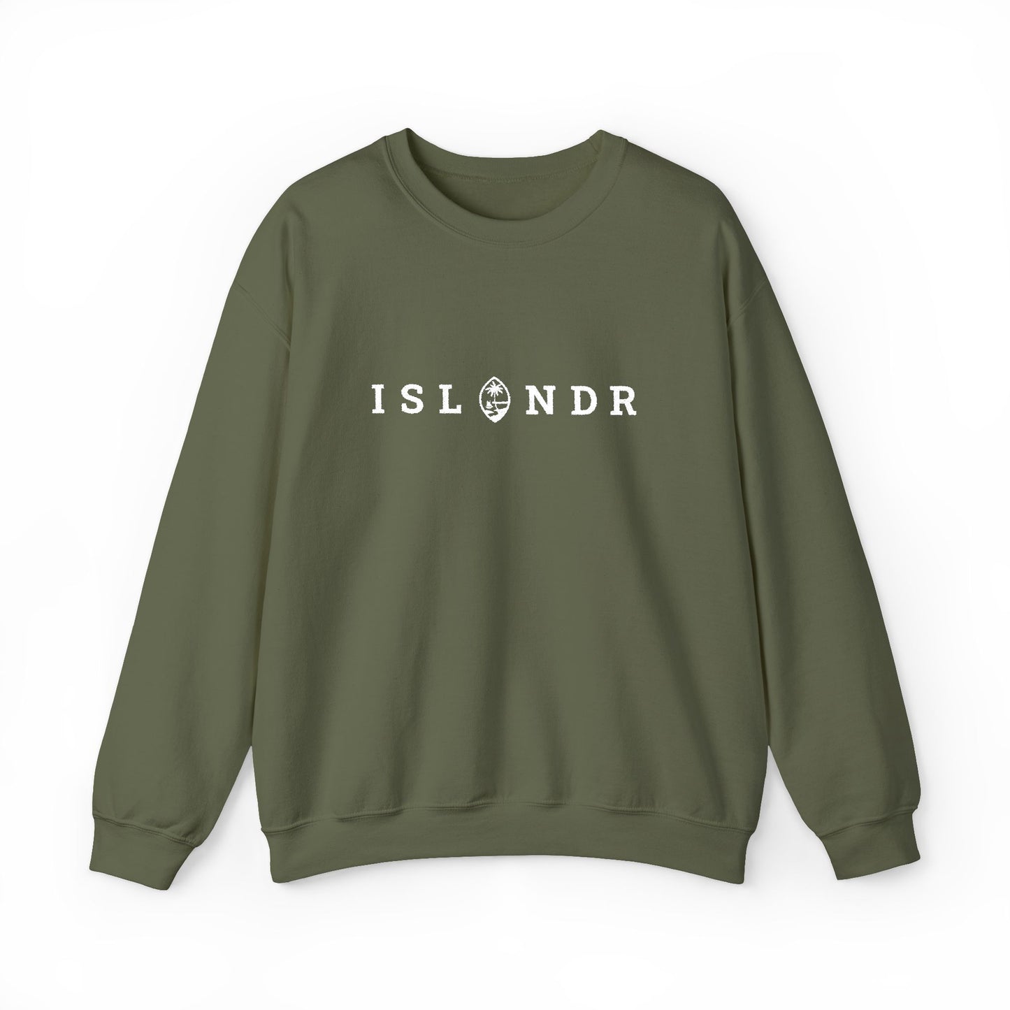 Guam Islander Embroidered Crewneck Sweatshirt