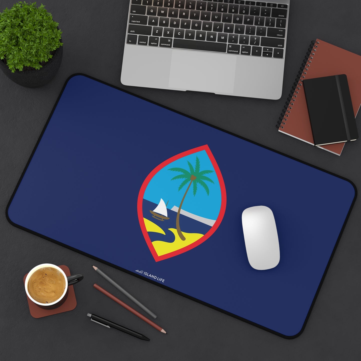 Guam Flag Gaming Mat Desk Mat