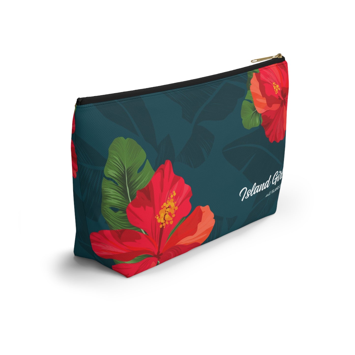 Island Girl Teal Accessory Pouch