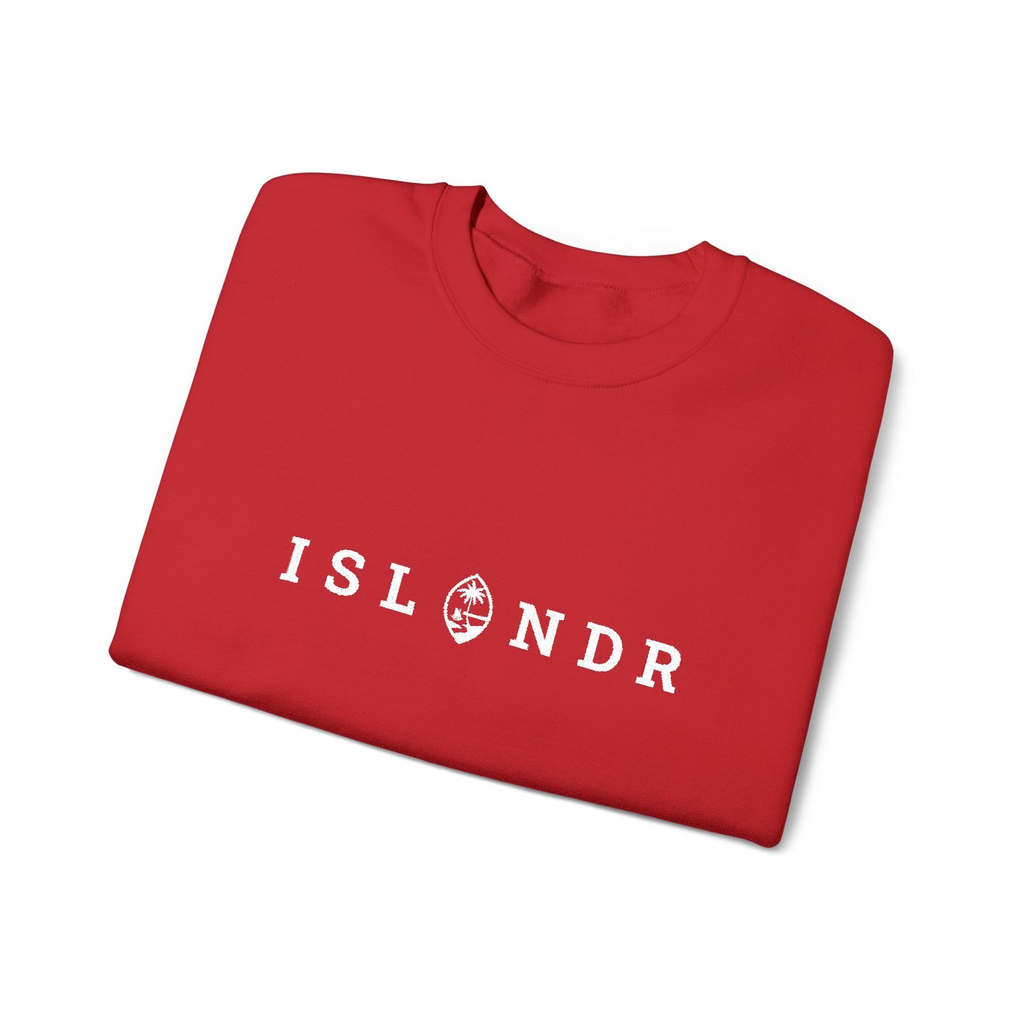 Guam Islander Embroidered Crewneck Sweatshirt