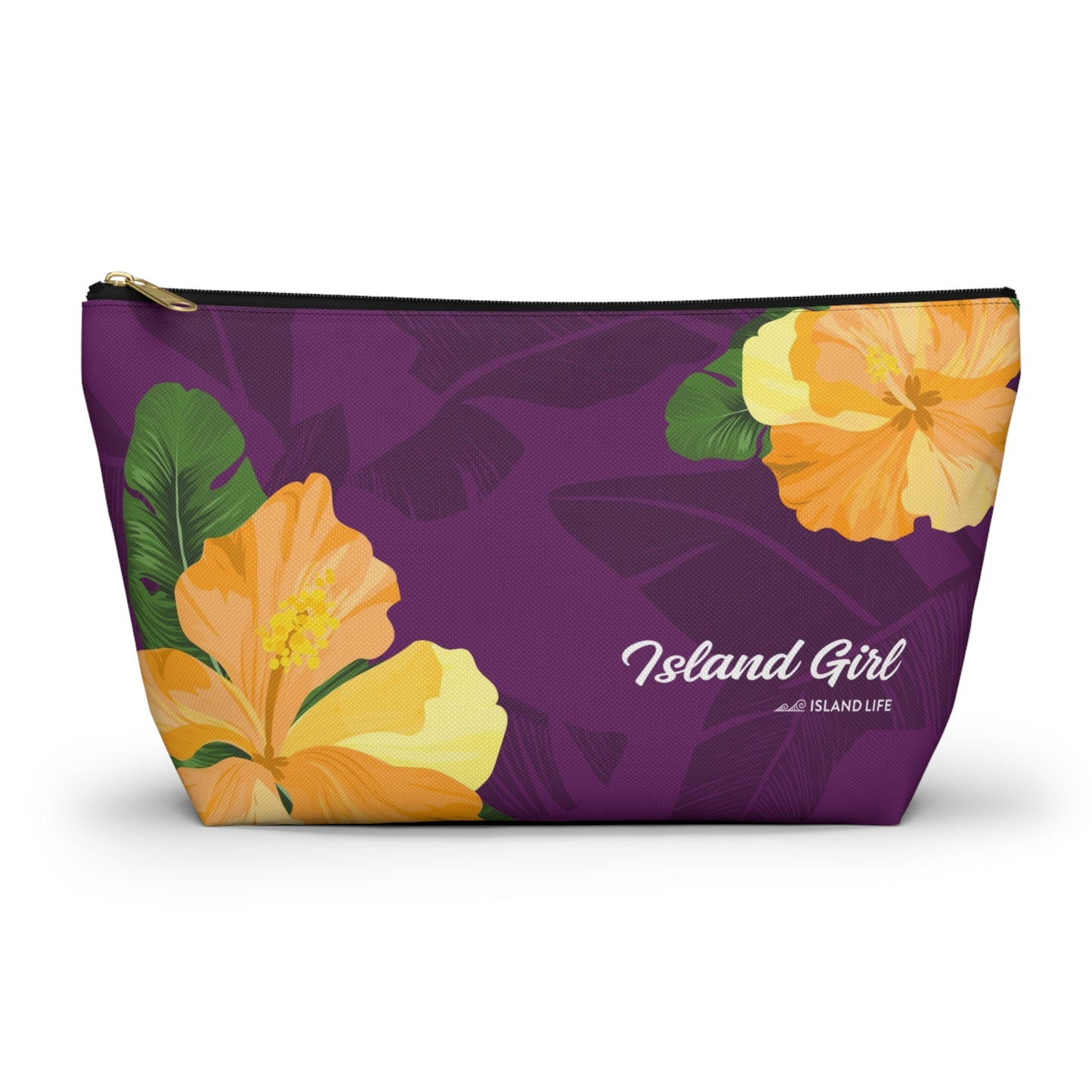 Island Girl Purple Accessory Pouch