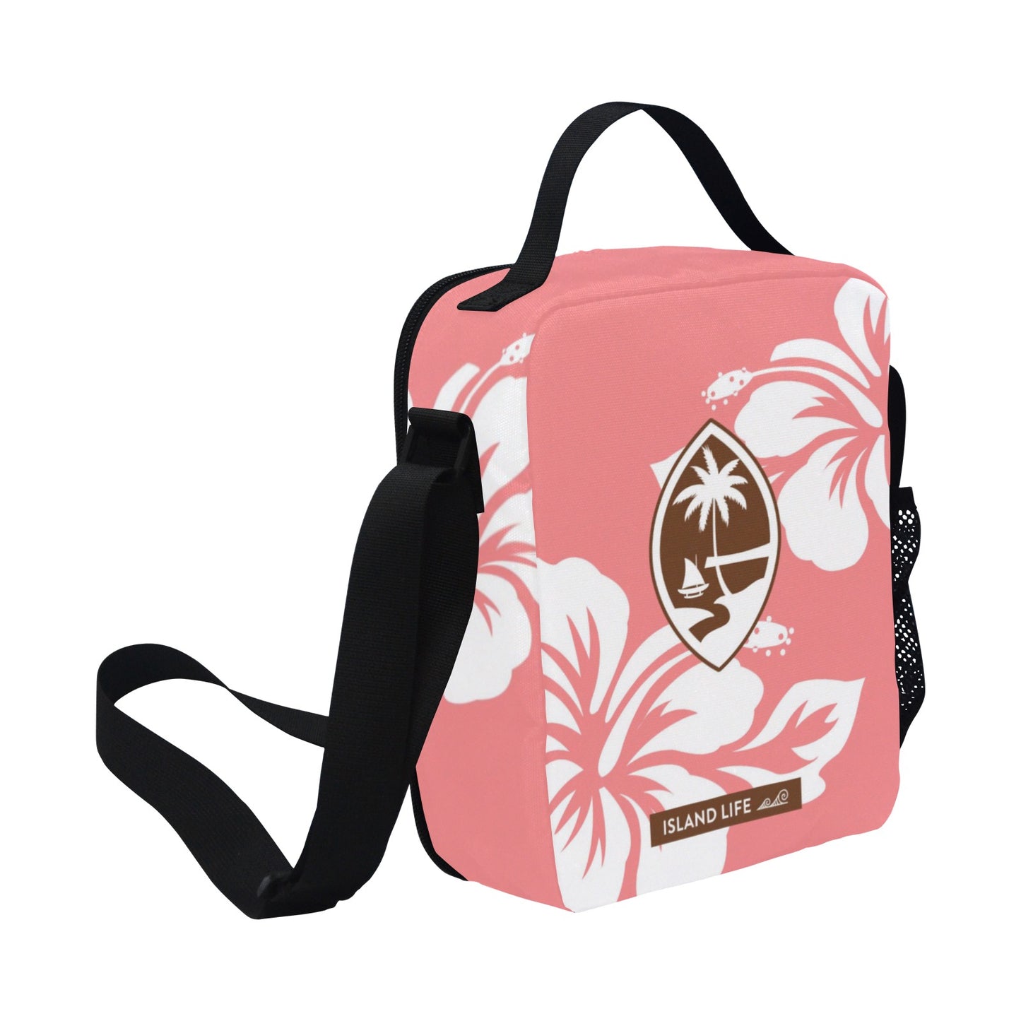 Guam Hibiscus Kalamai Crossbody Kids Lunch Bag