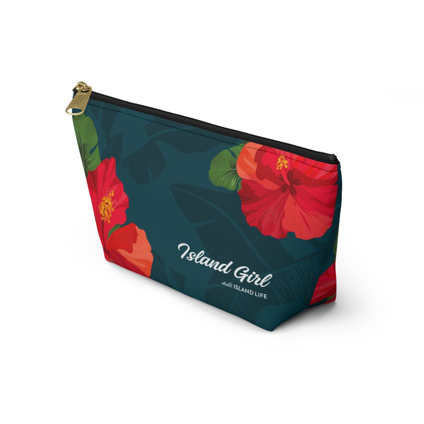 Island Girl Teal Accessory Pouch