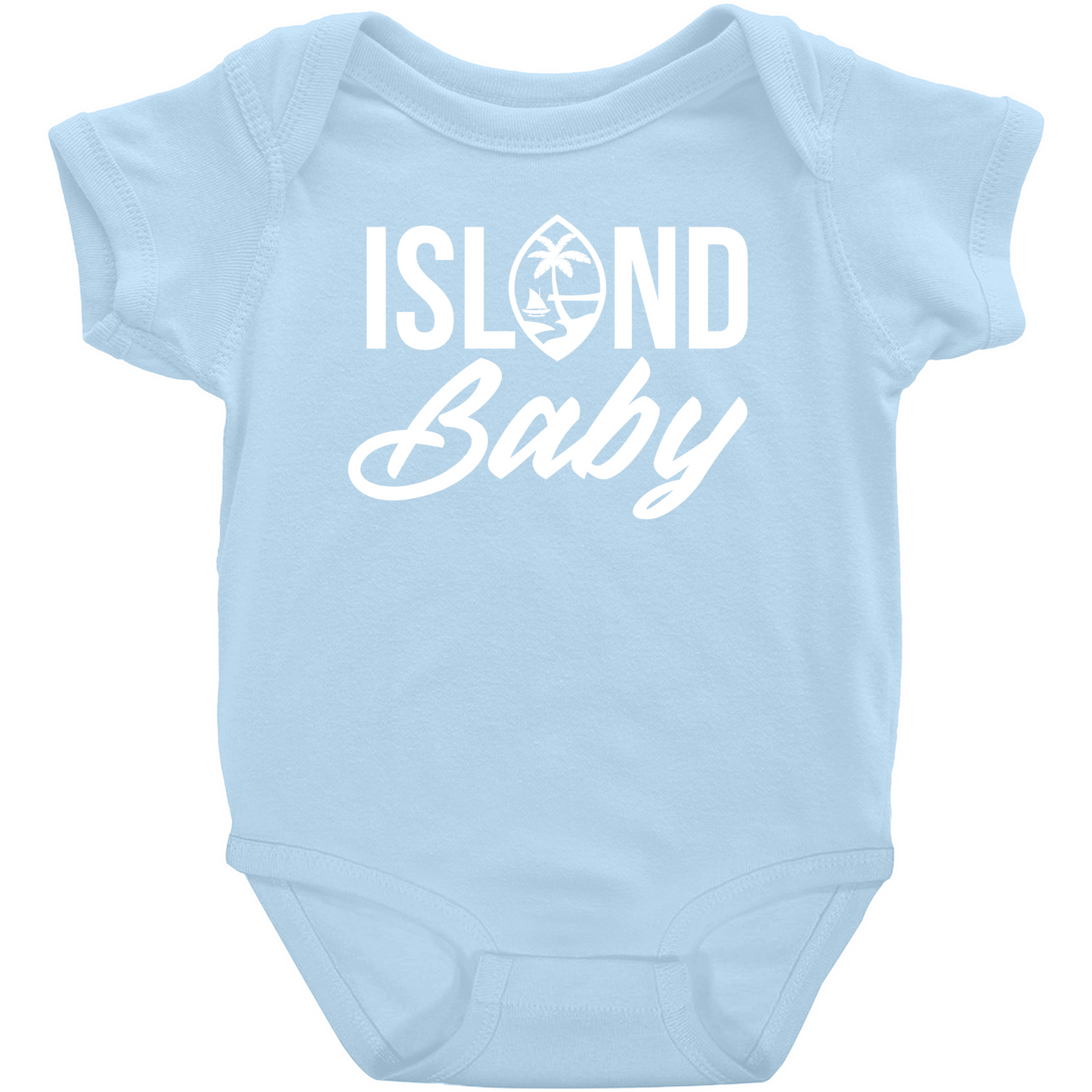 Island Baby Guam Seal Baby One Piece Bodysuit