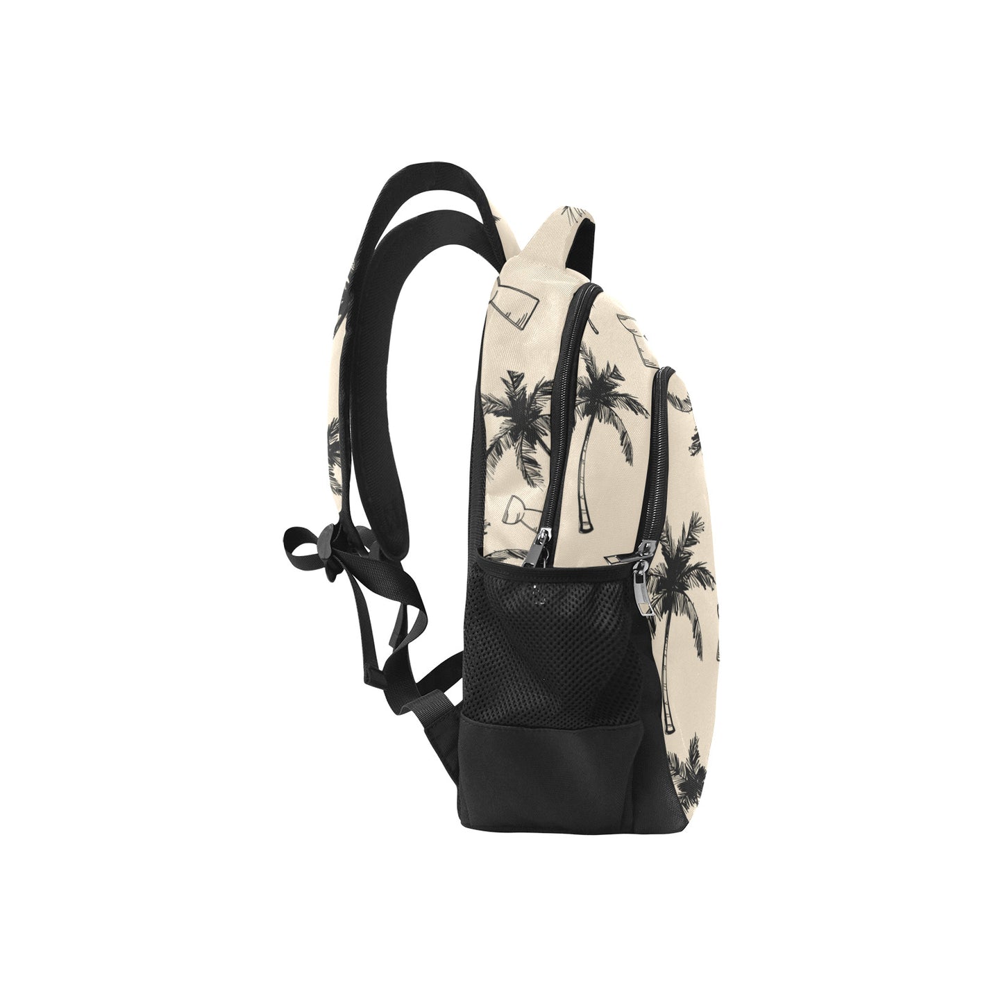 Guam Latte Stone Coconut Trees Khaki Multifunctional Backpack