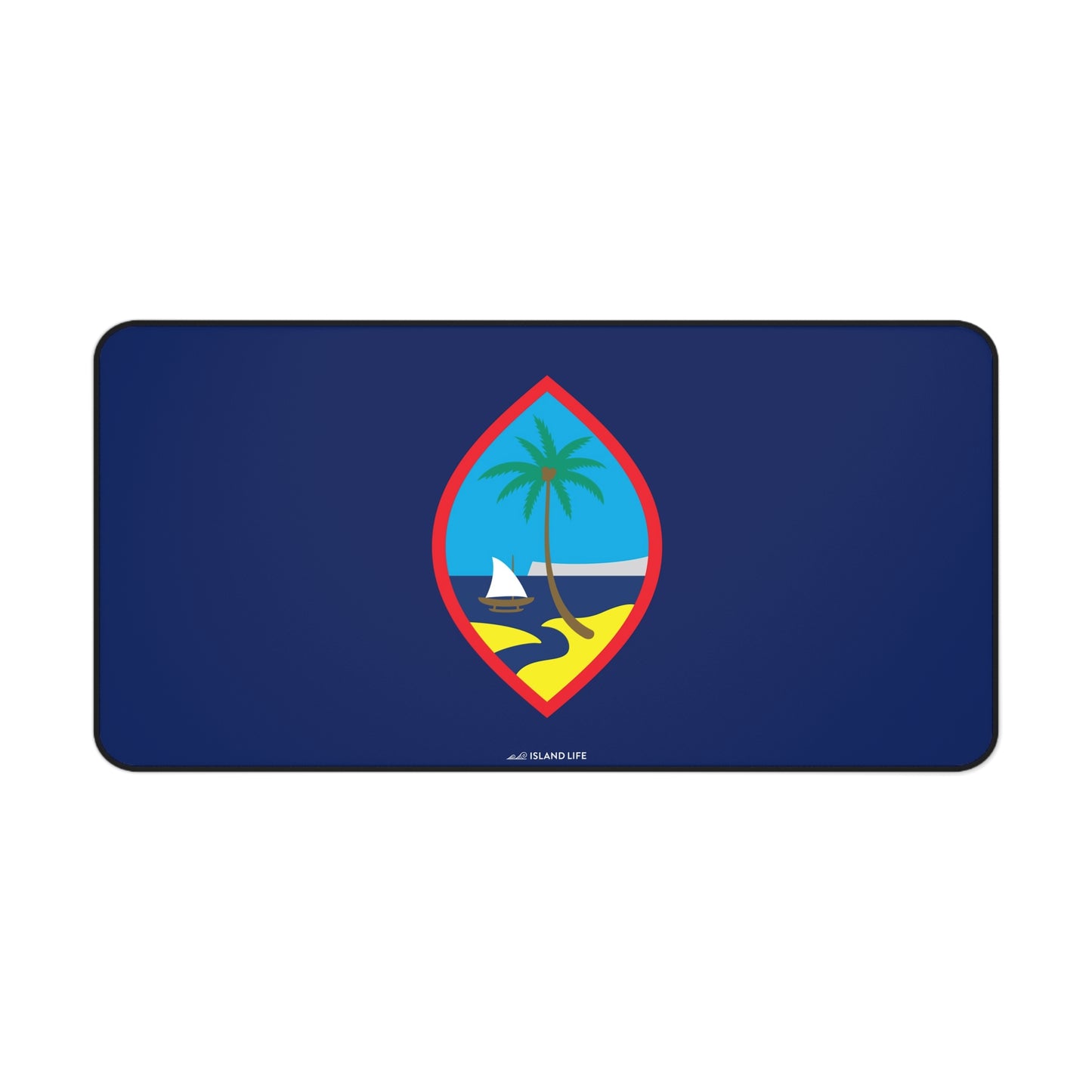 Guam Flag Gaming Mat Desk Mat
