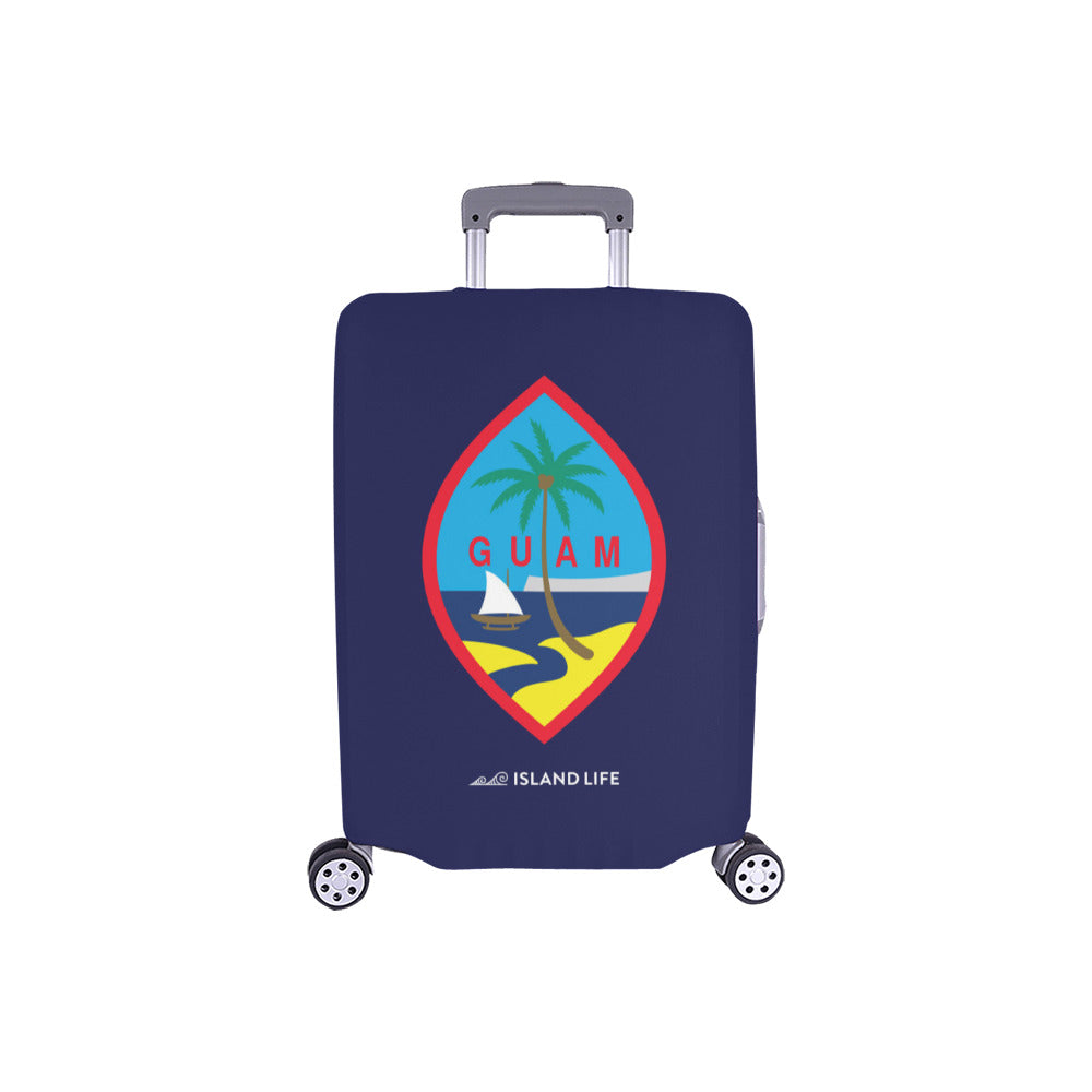 Guam Flag Luggage Cover