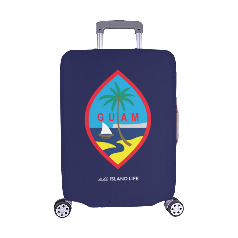 Guam Flag Luggage Cover