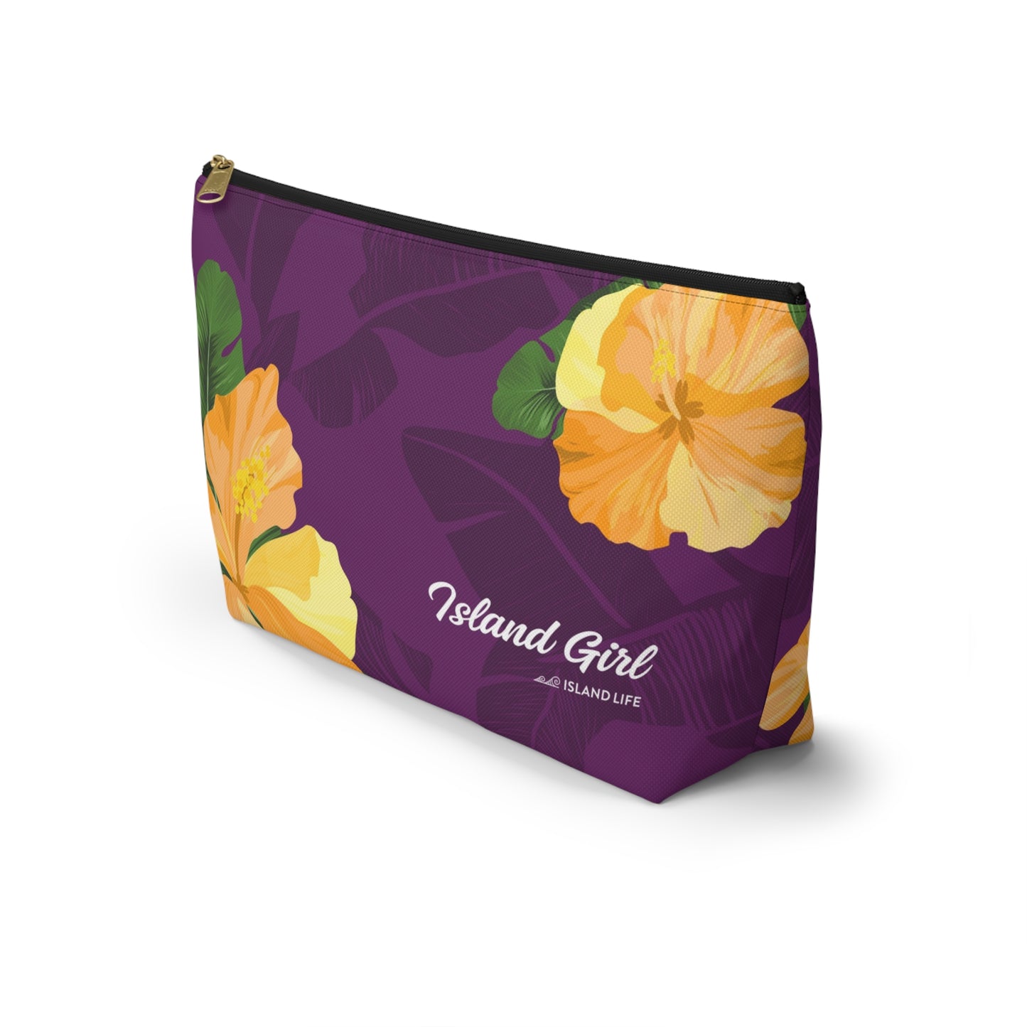 Island Girl Purple Accessory Pouch