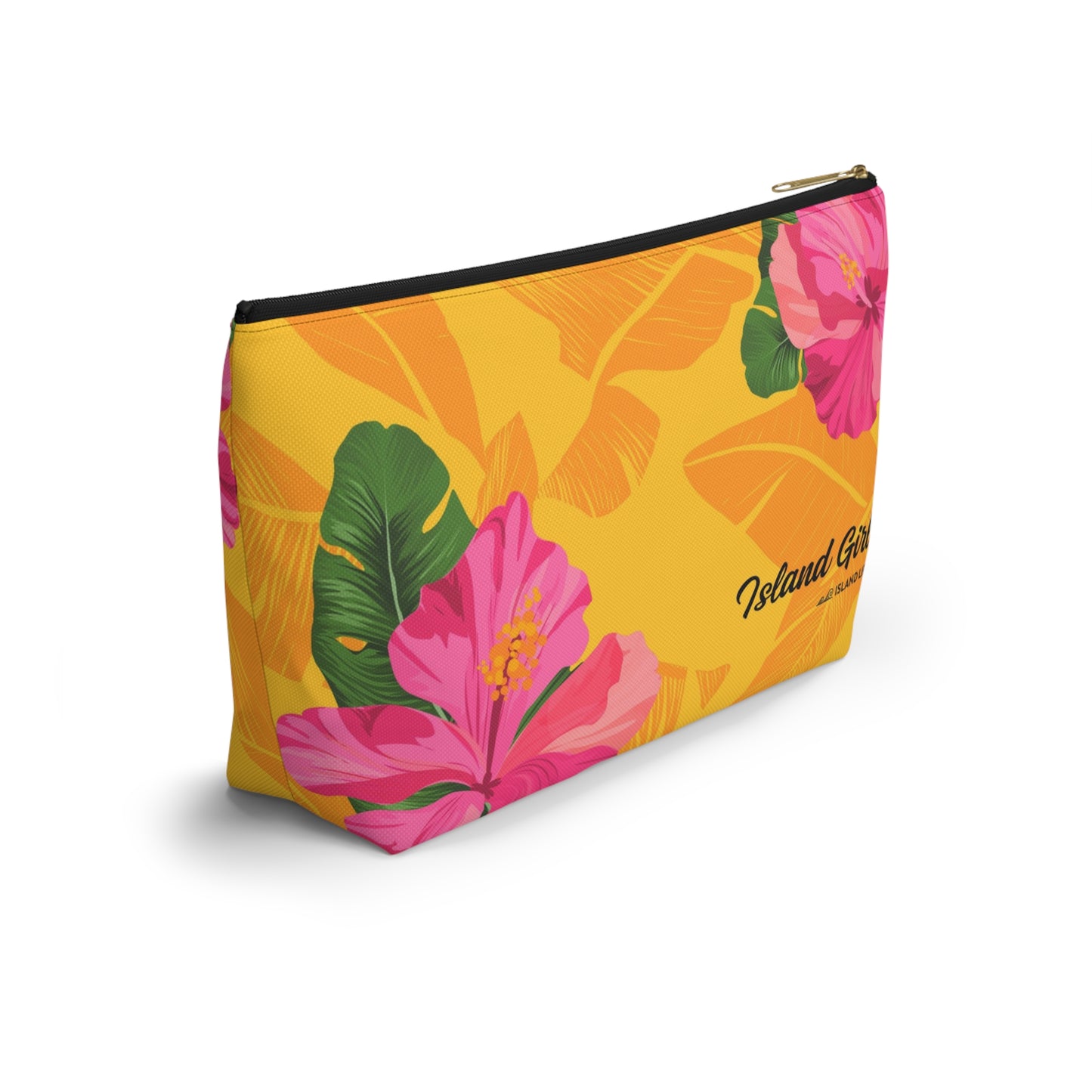 Island Girl Gold Accessory Pouch