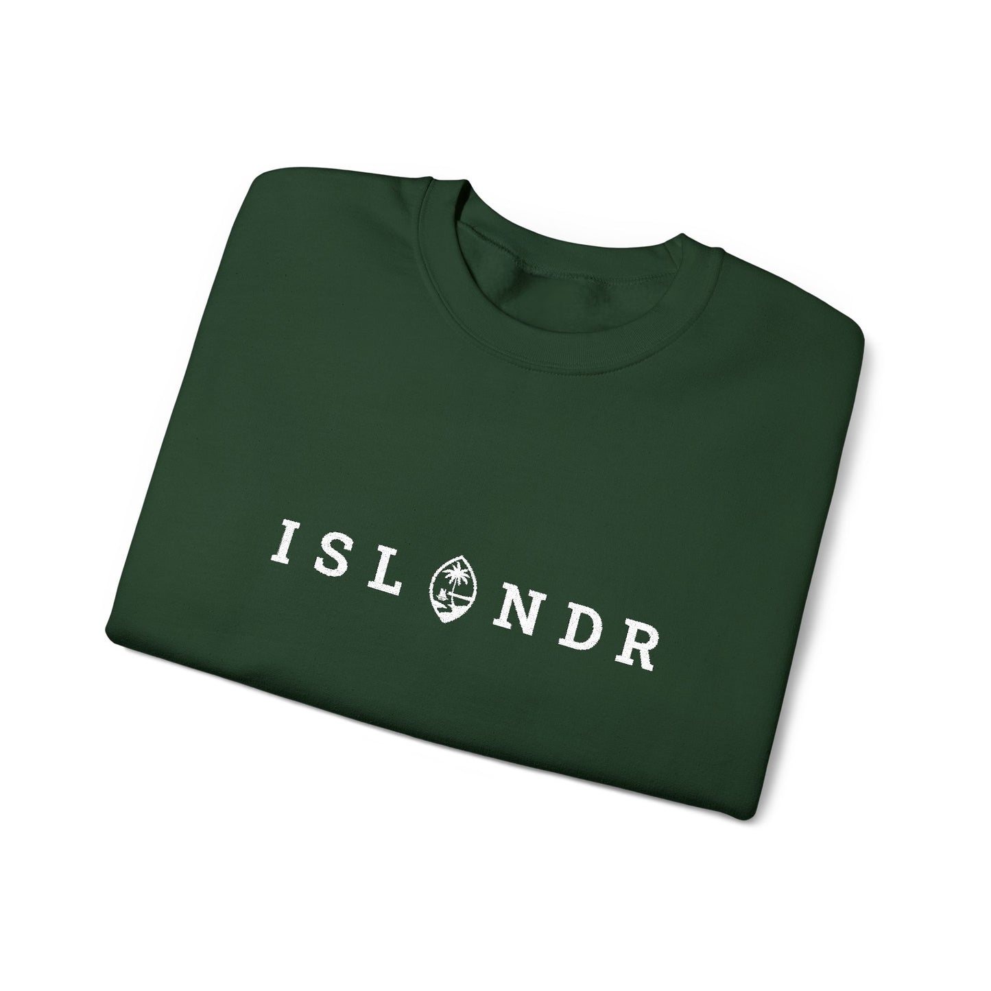 Guam Islander Embroidered Crewneck Sweatshirt