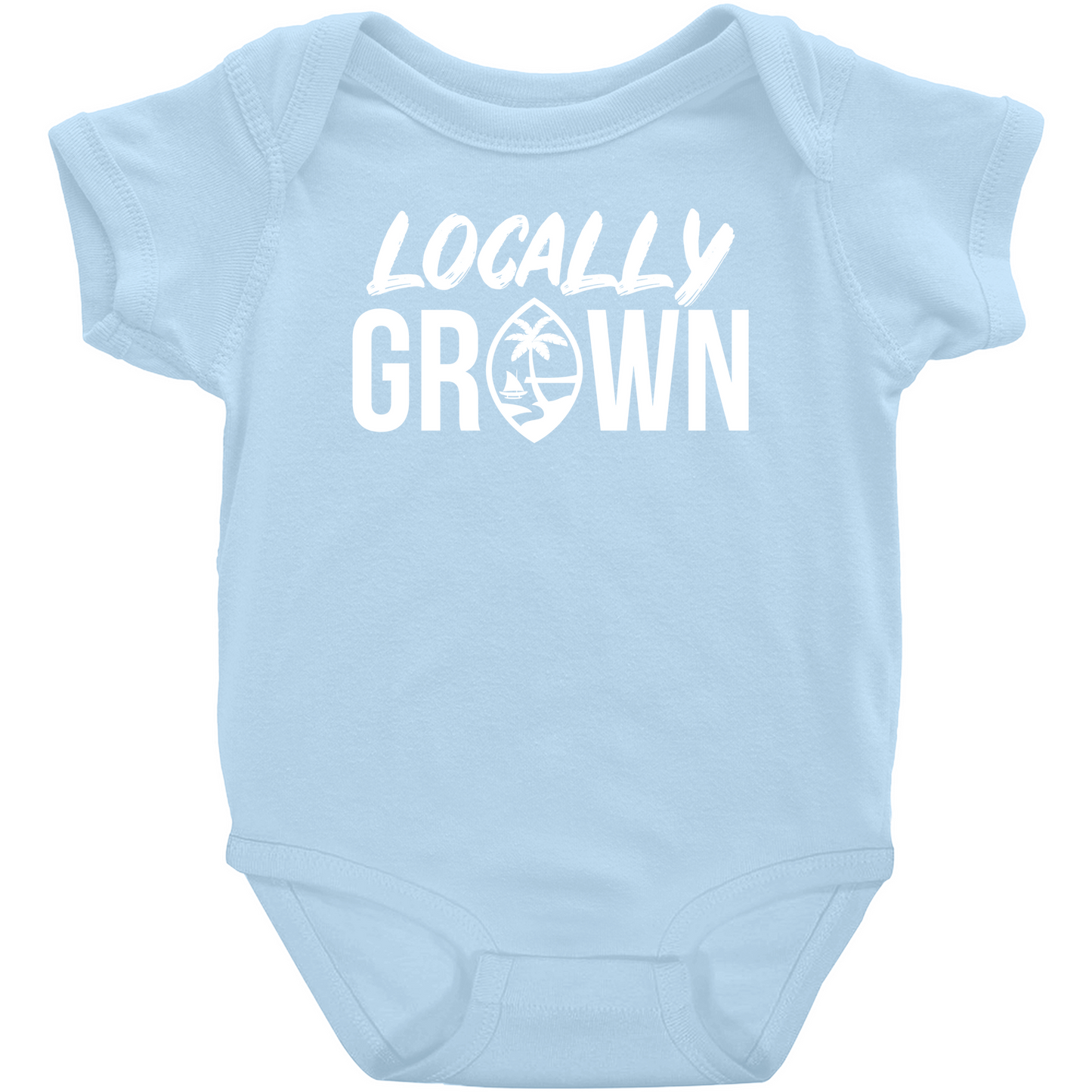 Locally Grown Guam Baby One Piece Bodysuit