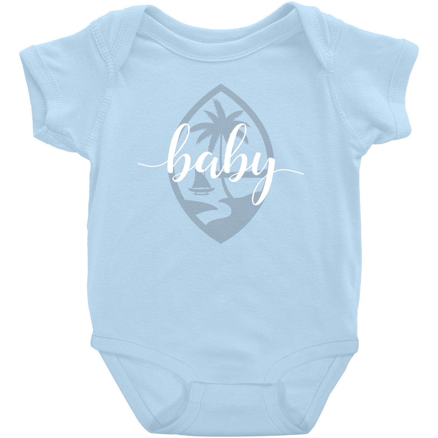 Baby Guam Seal Baby One Piece Bodysuit