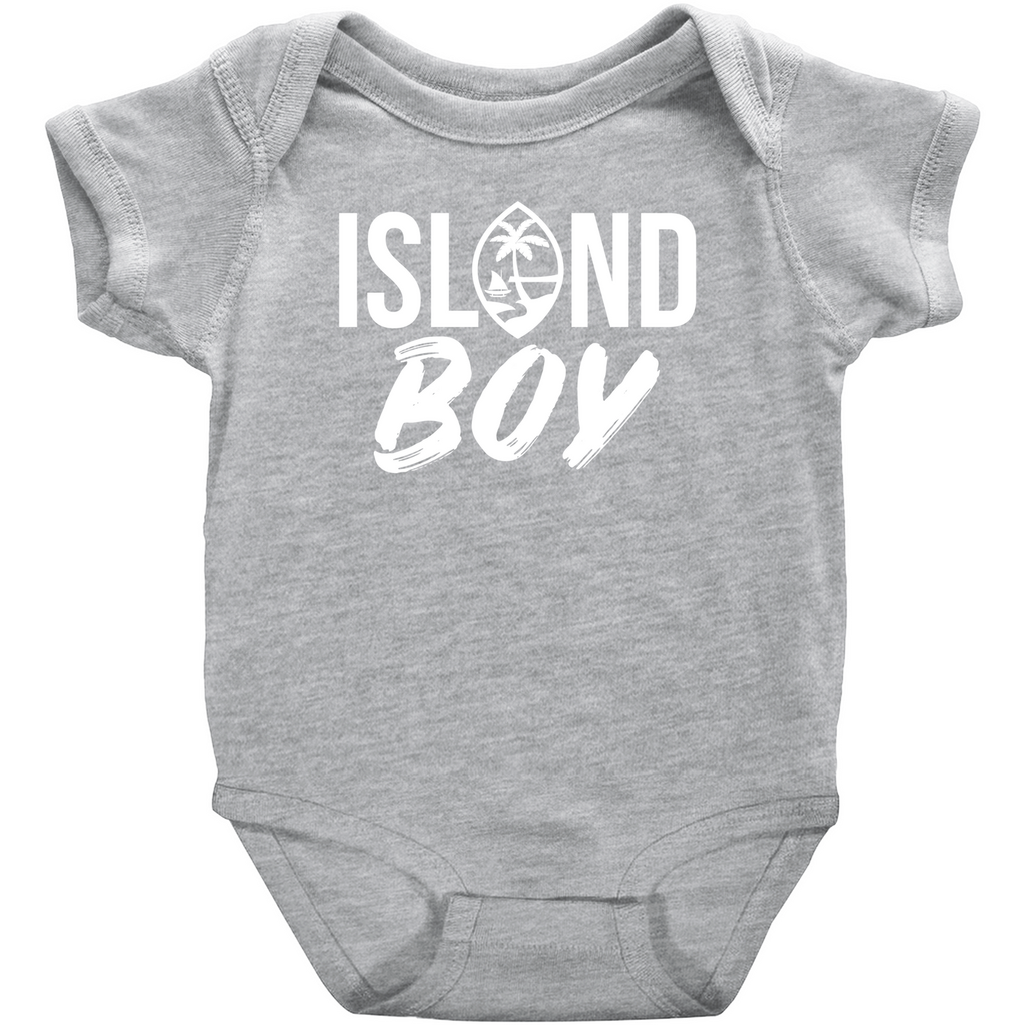 Island Boy Guam Seal Baby One Piece Bodysuit