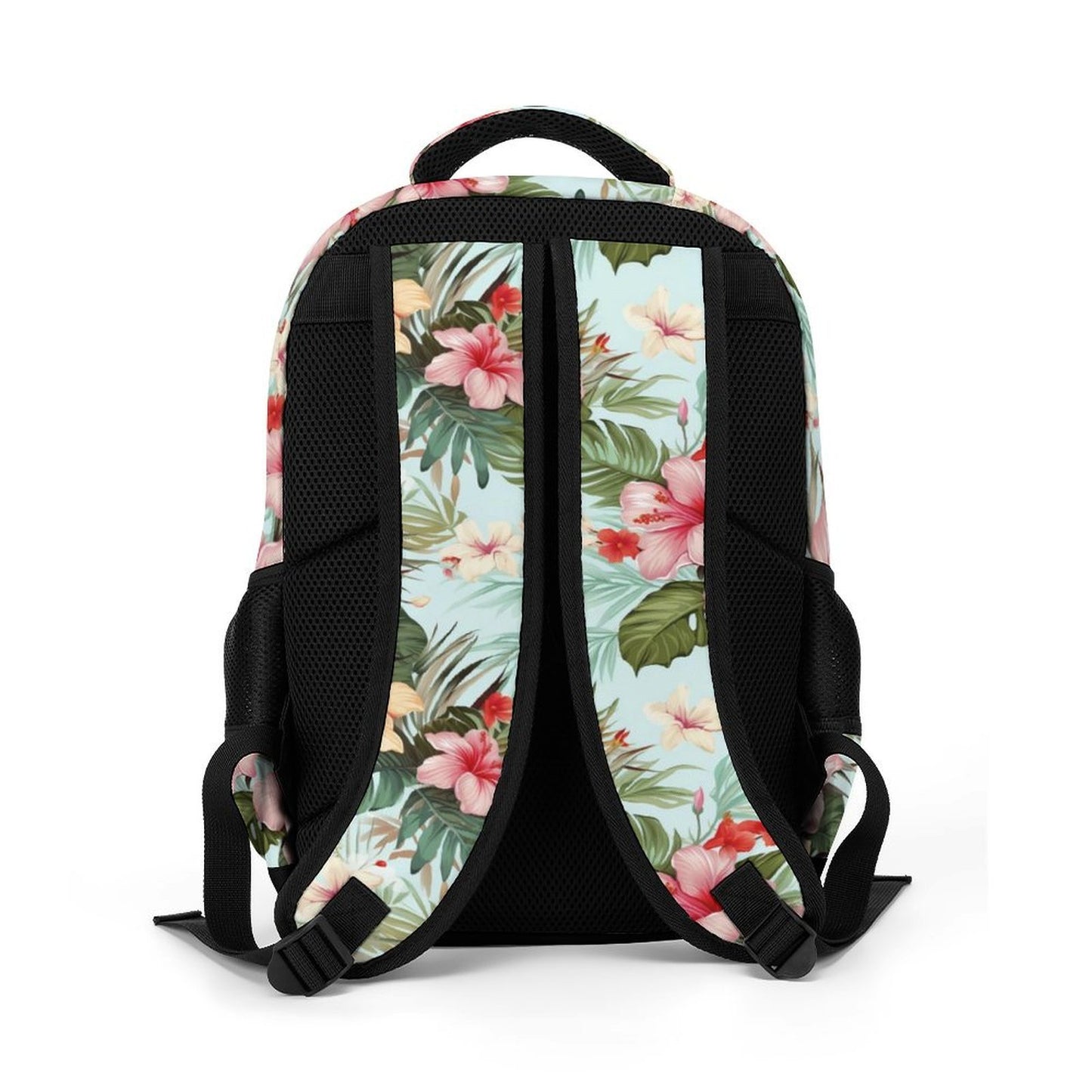 Guam Watercolor Flowers Organizer Backpack