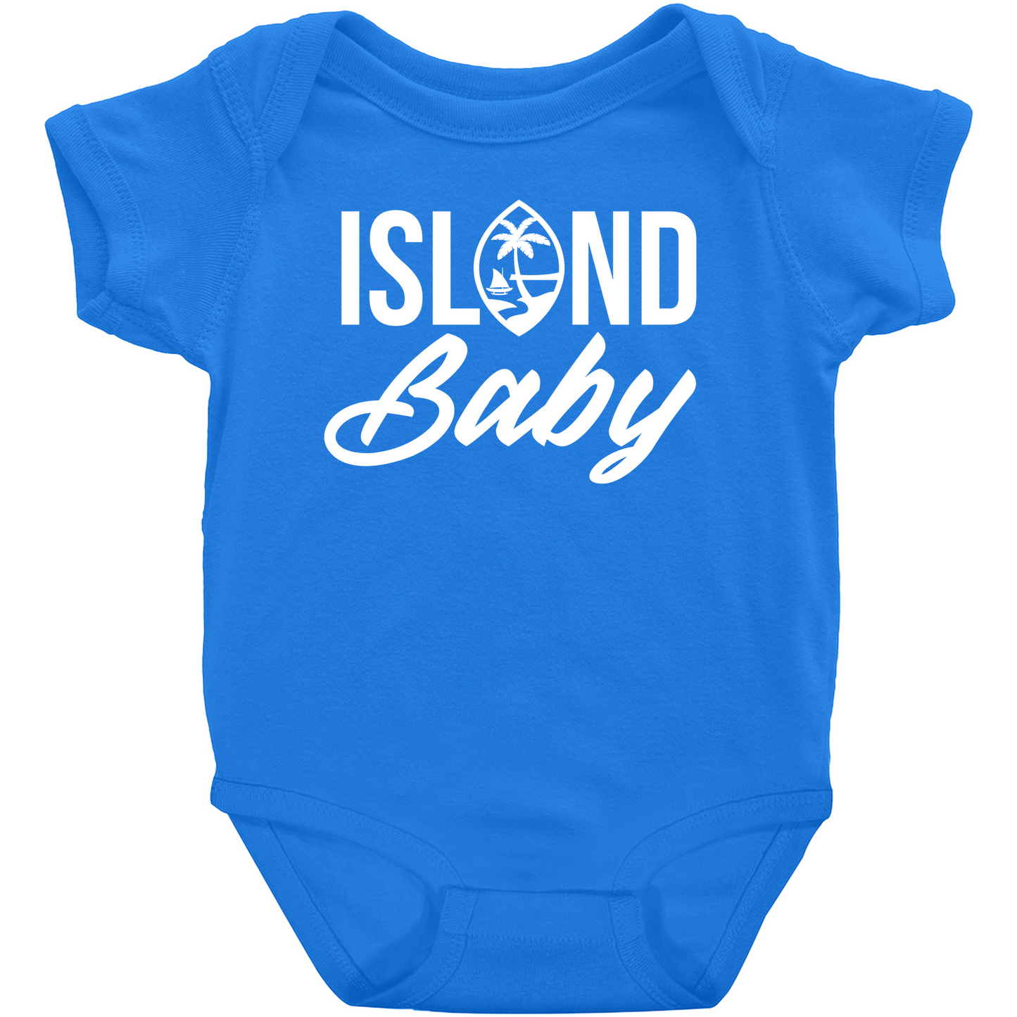 Island Baby Guam Seal Baby One Piece Bodysuit