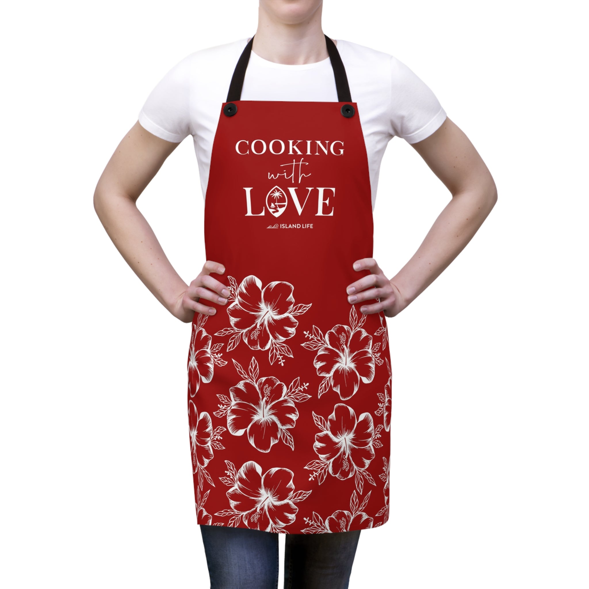 Cooking with Love Guam Apron