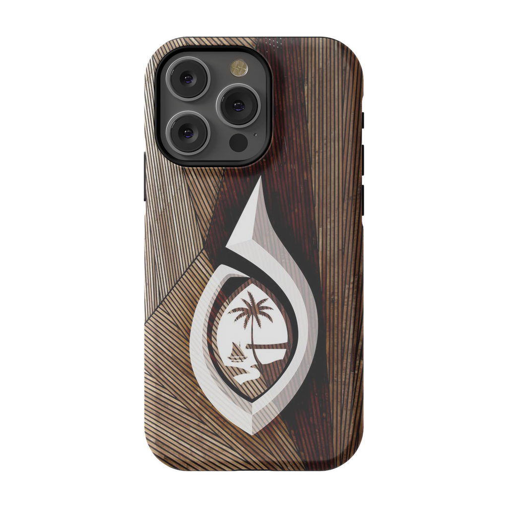 Guam Hook Chamorro Island Premium Glossy Tough Phone Case