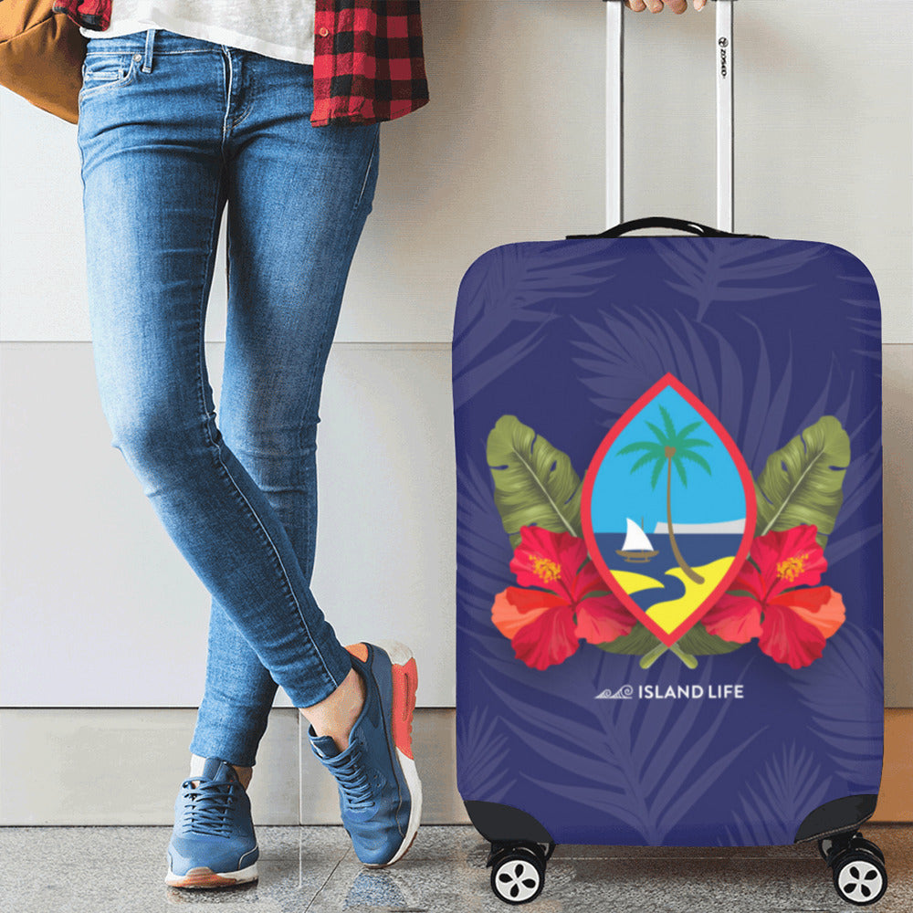 Guam Hibiscus Paradise Luggage Cover