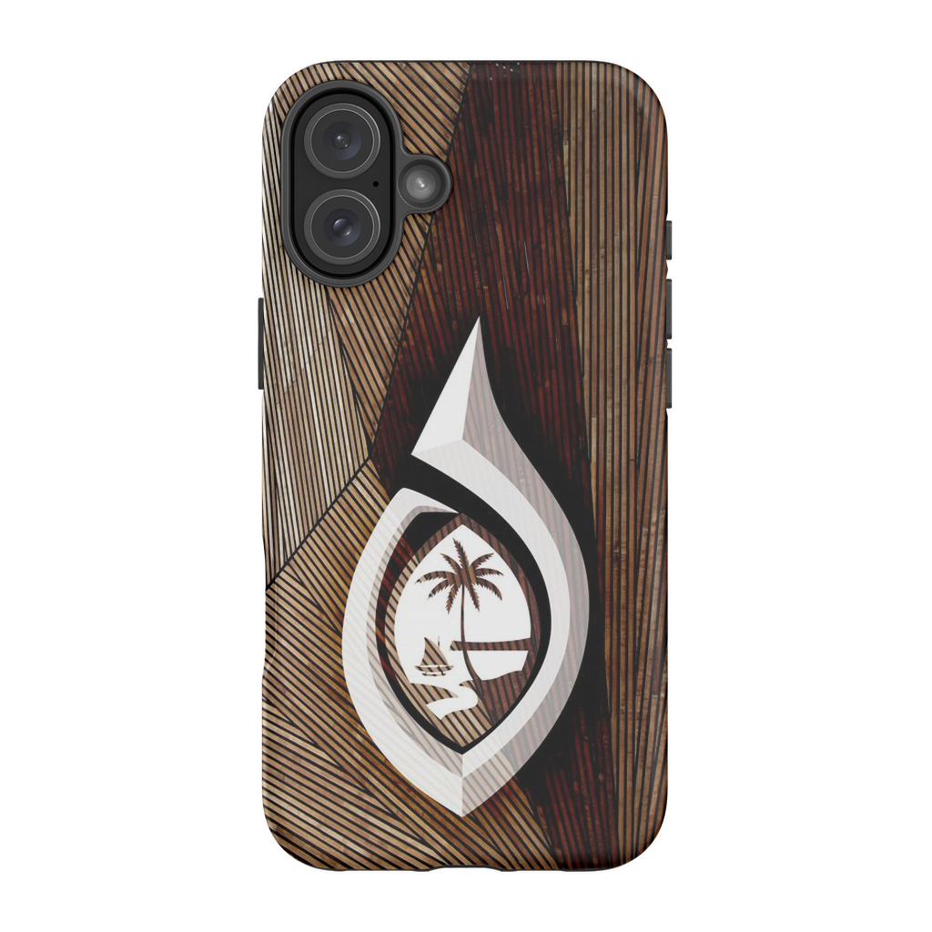 Guam Hook Chamorro Island Premium Glossy Tough Phone Case