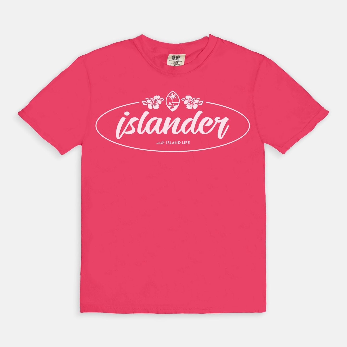 Islander Guam White Unisex T-Shirt