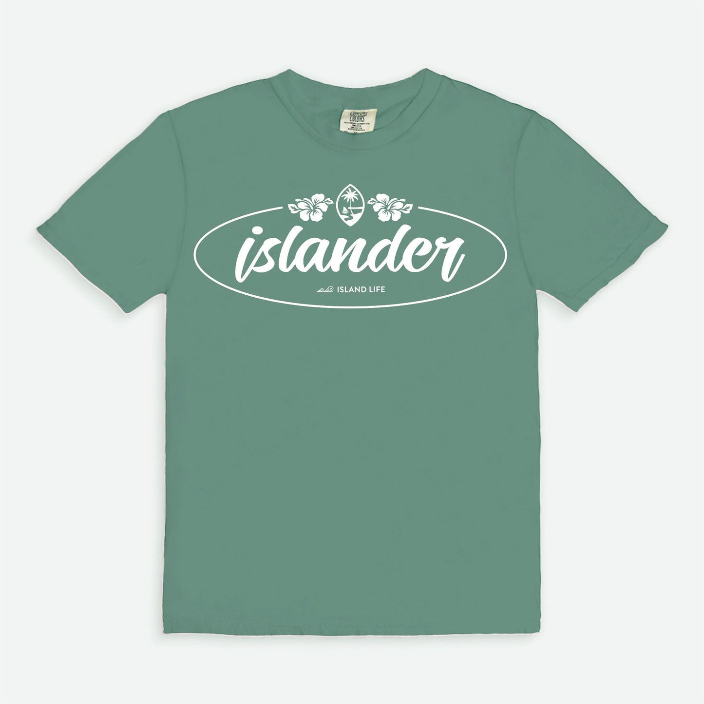 Islander Guam White Unisex T-Shirt