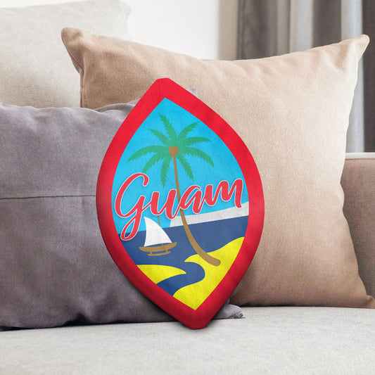 Guam Seal Plush Pillow