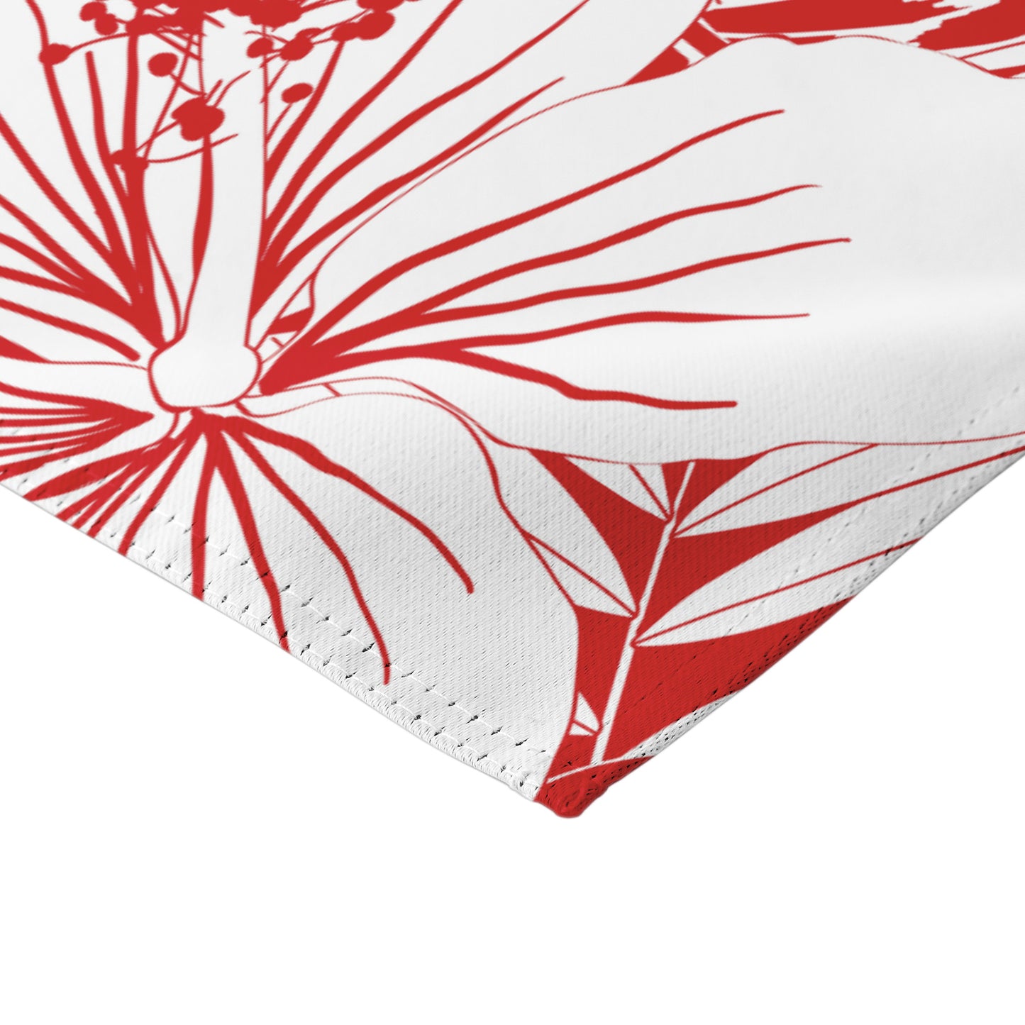 Guam Hibiscus Red Double-Sided Garden Flag