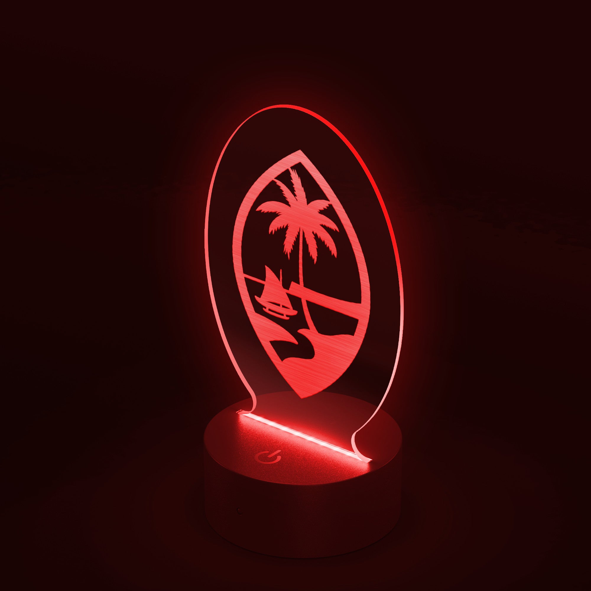 Guam Seal LED Sign