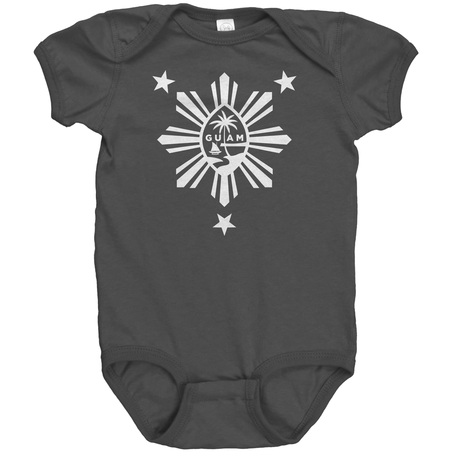 Guam_Seal_and_Philippines_Stars_Baby_One_Charcoal_Mockup.png