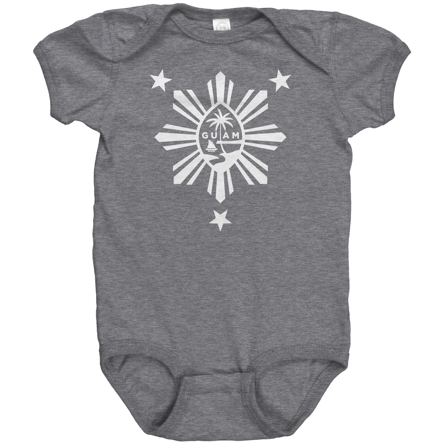 Guam_Seal_and_Philippines_Stars_Baby_One_Granite_Heather_Front_Mockup.png