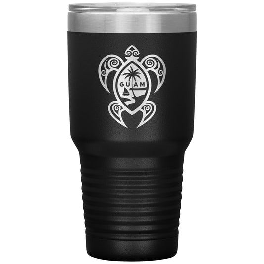 Guam Tribal Sea Turtle 30oz Tumbler