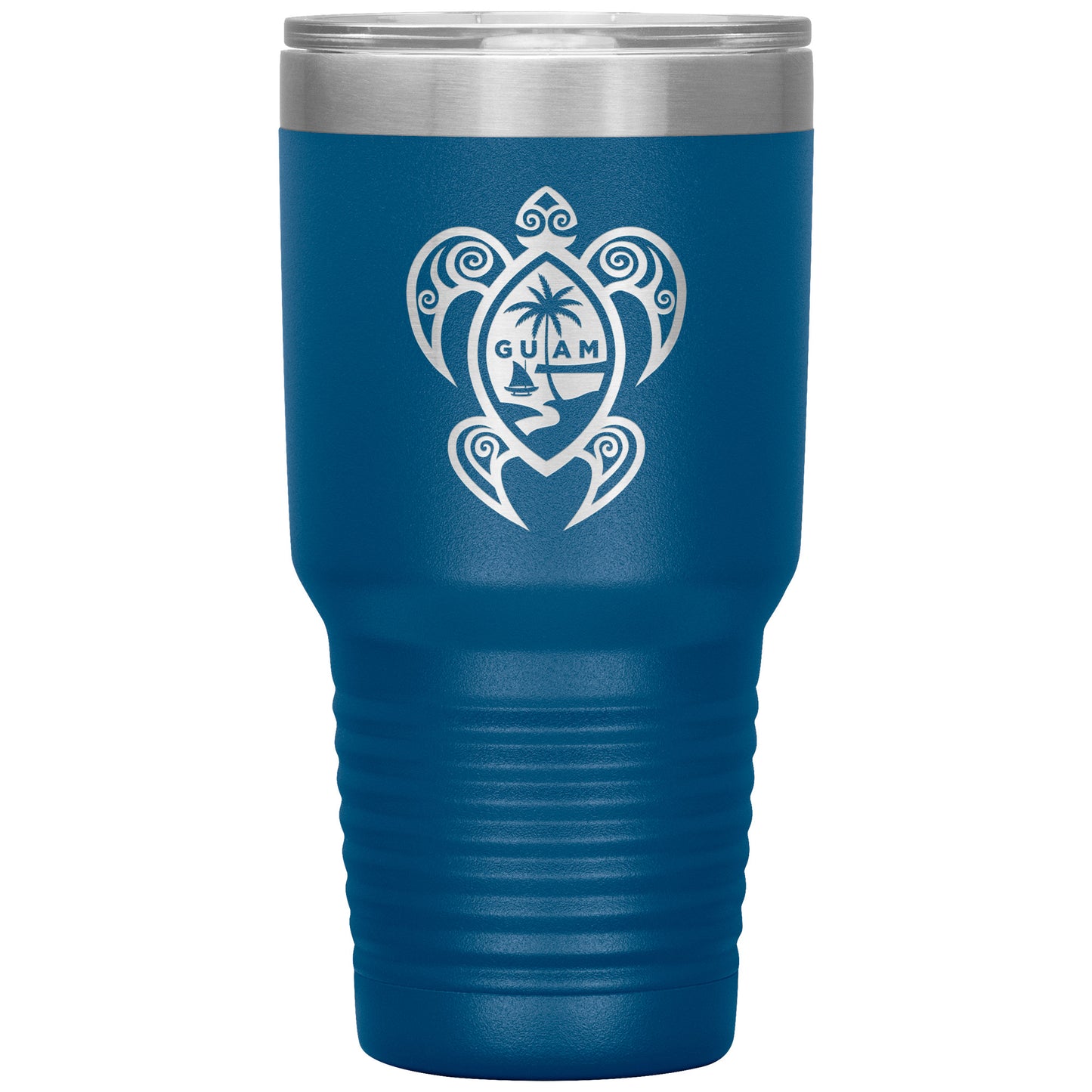 Guam Tribal Sea Turtle 30oz Tumbler