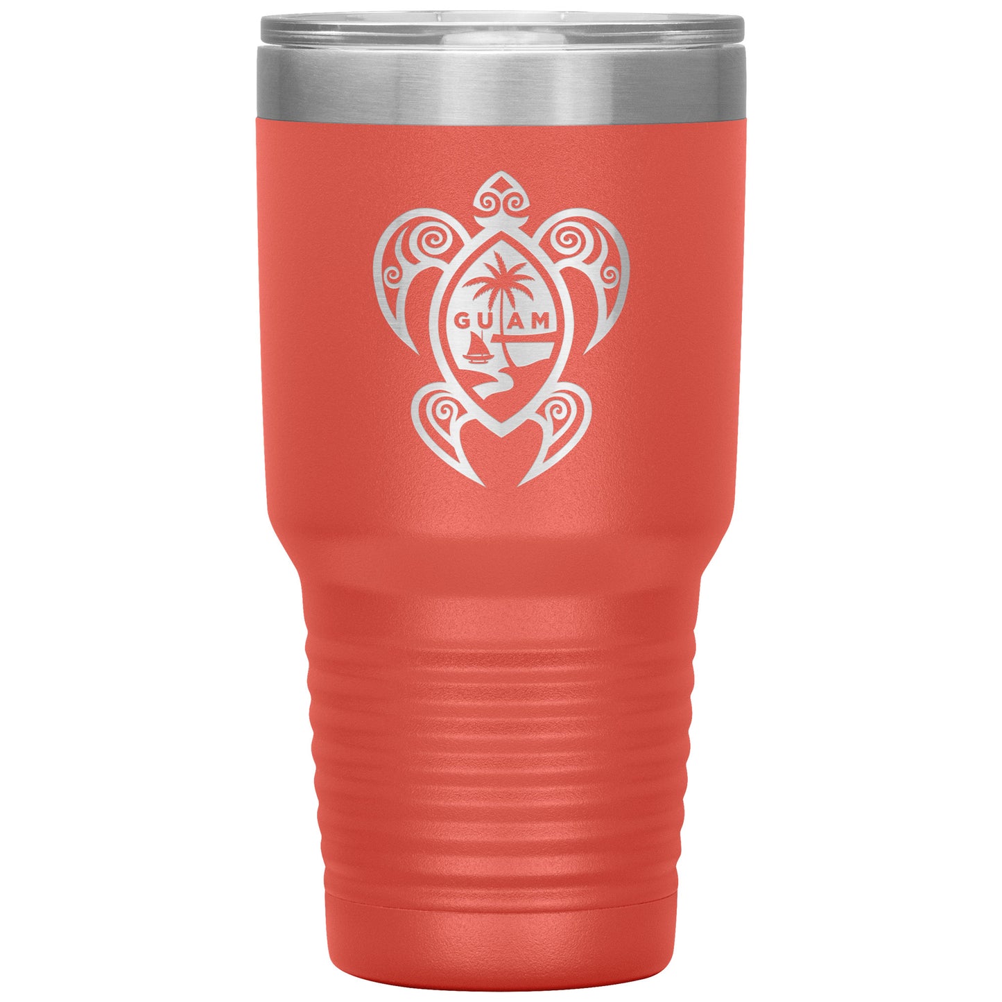 Guam Tribal Sea Turtle 30oz Tumbler
