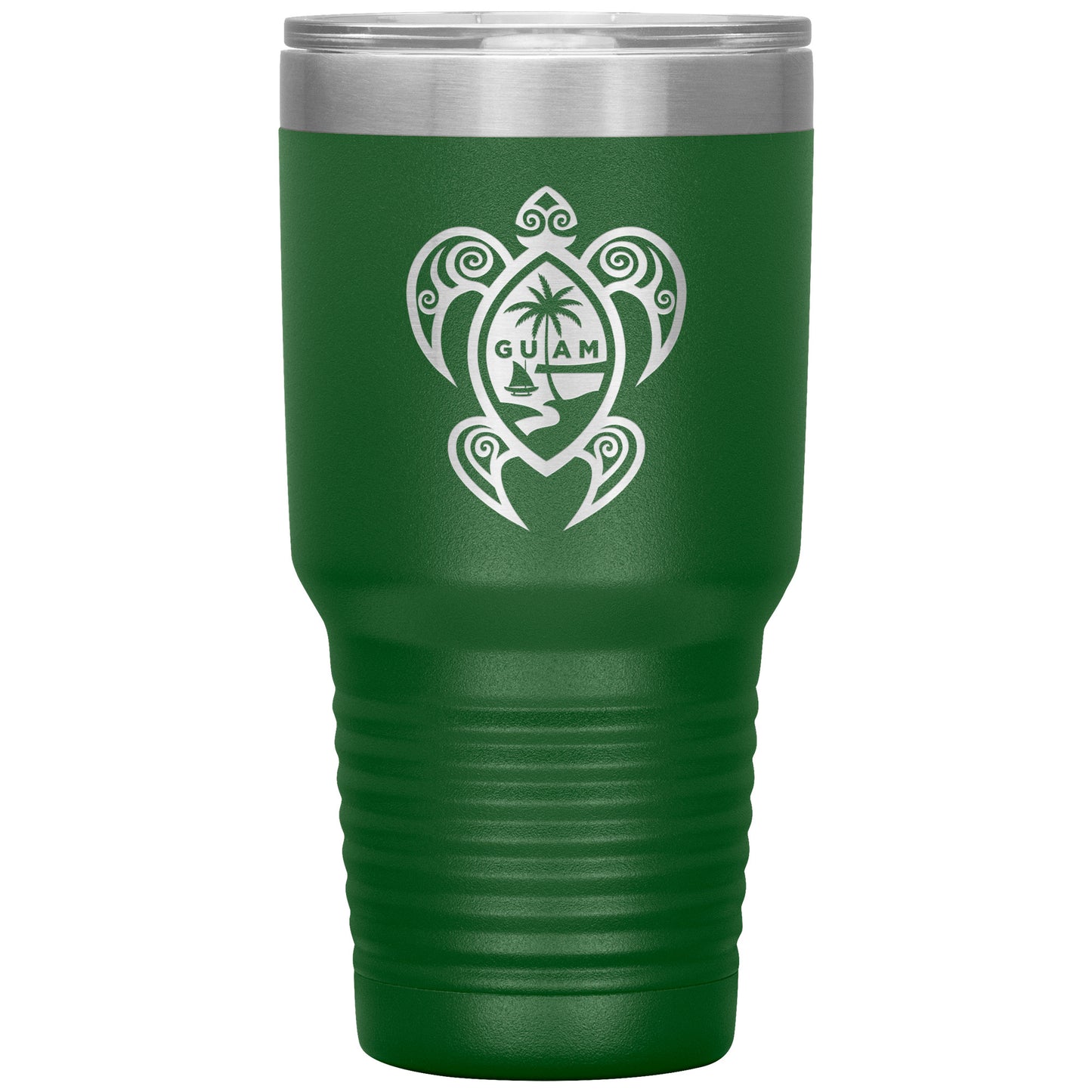 Guam Tribal Sea Turtle 30oz Tumbler
