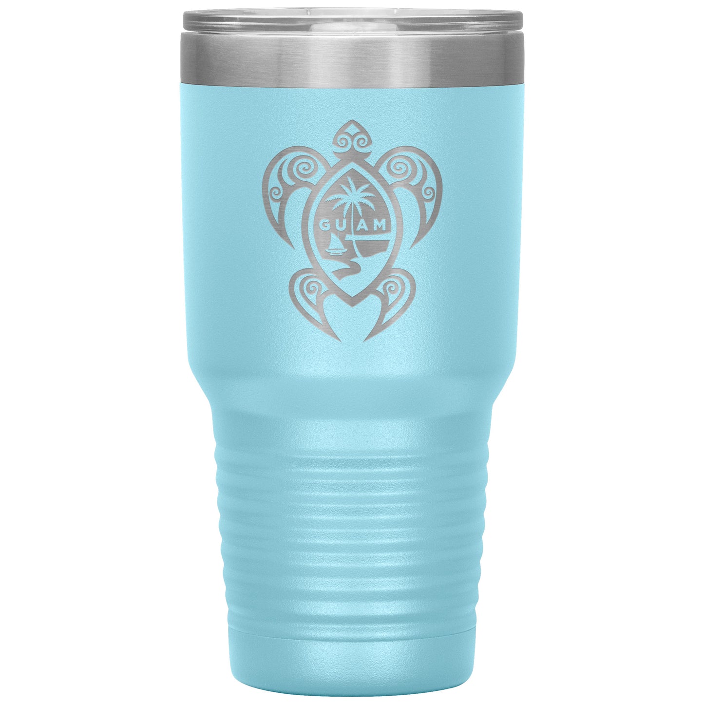 Guam Tribal Sea Turtle 30oz Tumbler