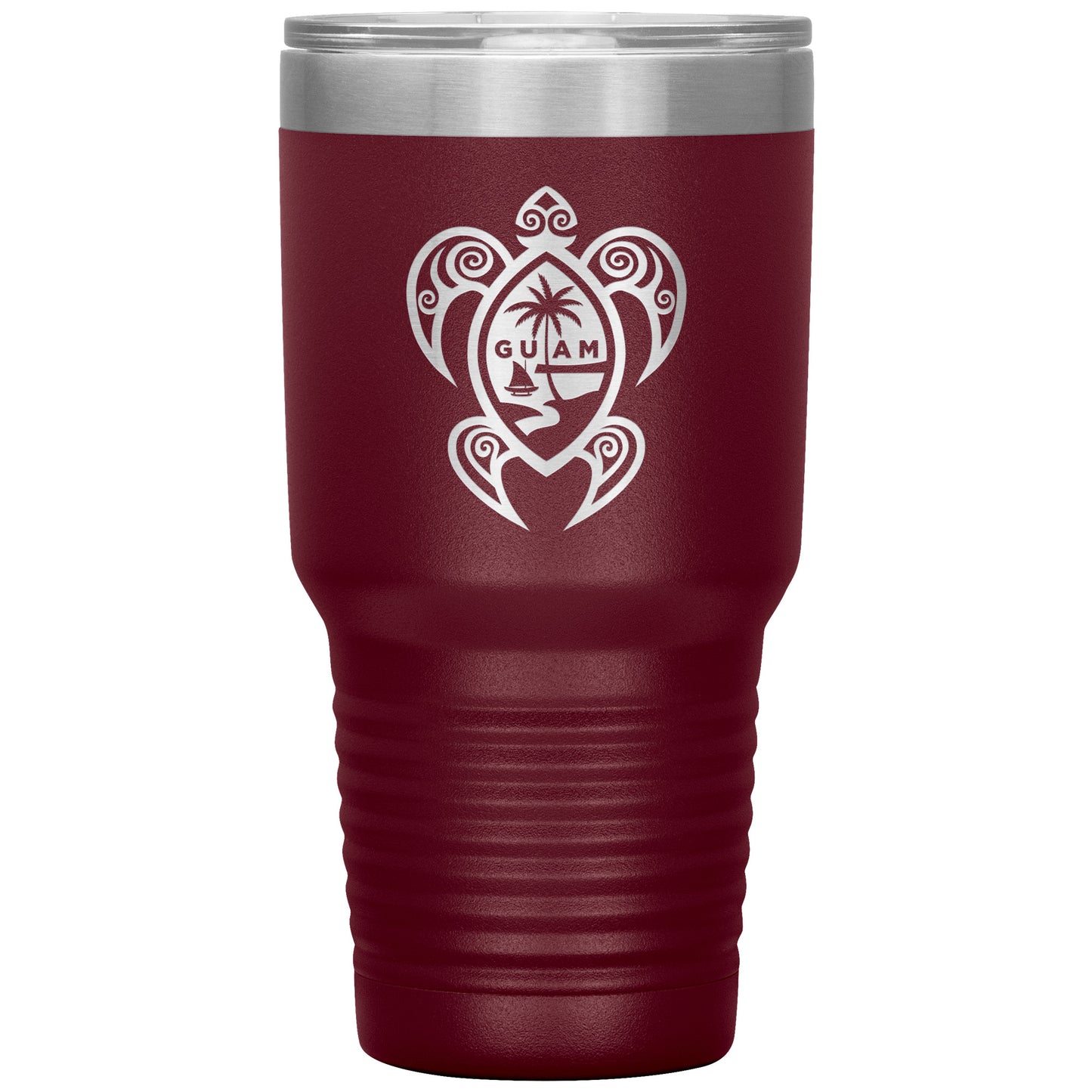 Guam Tribal Sea Turtle 30oz Tumbler