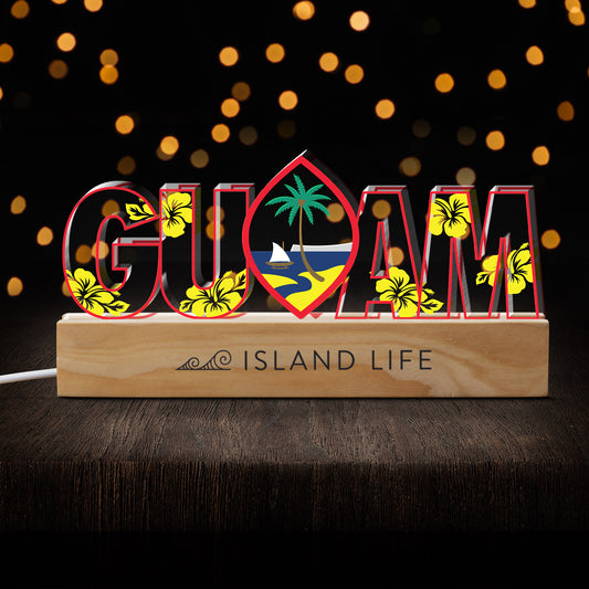 Guam Hibiscus Night Light