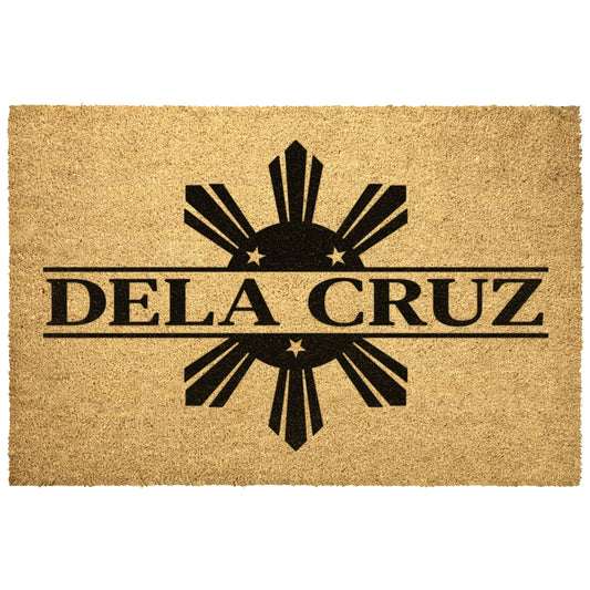 Personalized Philippines Outdoor Coir Door Mat