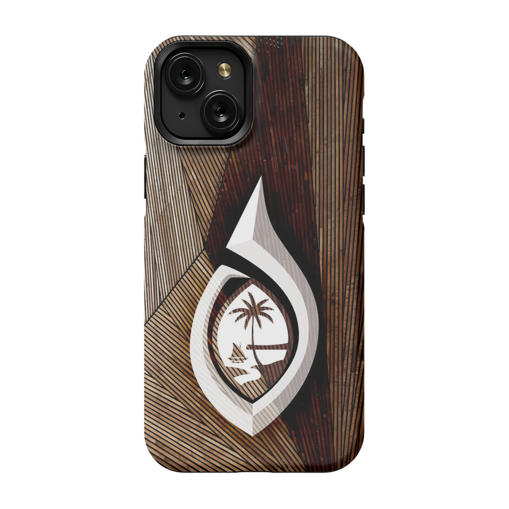 Guam Hook Chamorro Island Premium Glossy Tough Phone Case